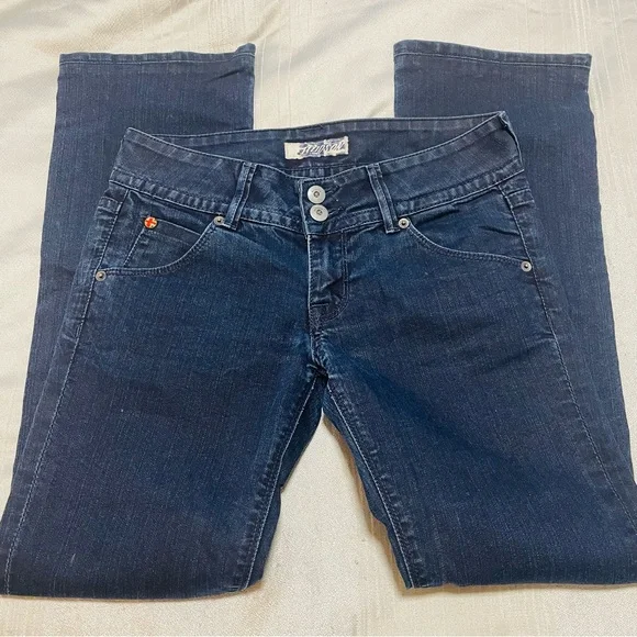 Hudson Women’s Dark Wash Blue Denim Jeans Size 26 - Picture 1 of 7